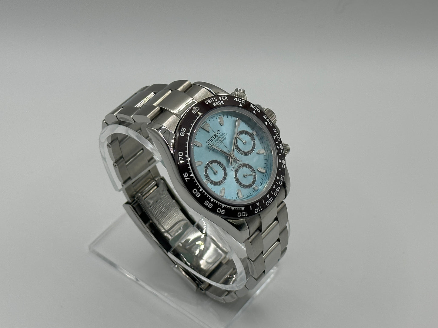 Custom Seiko Ice Blue Daytona