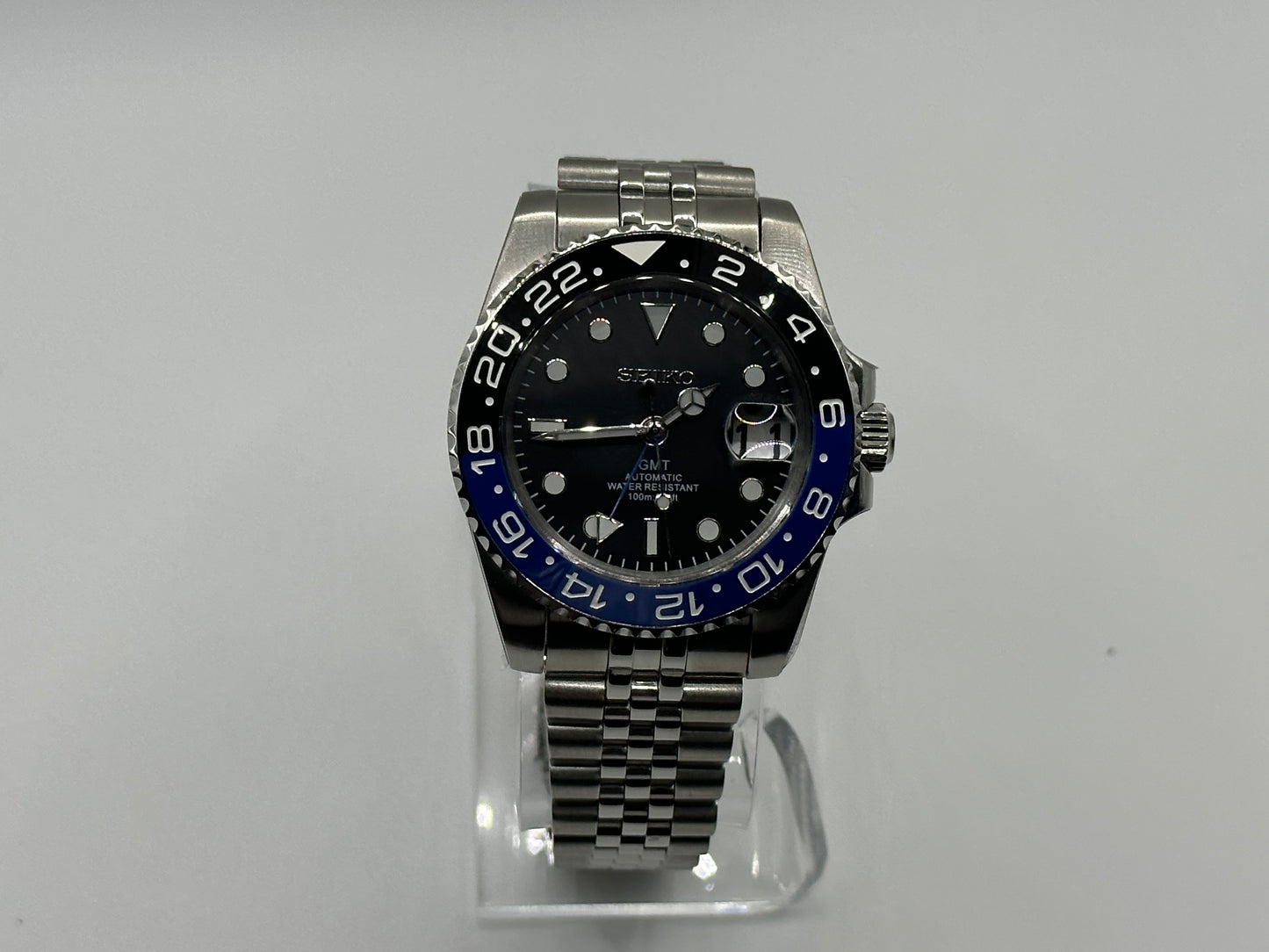 Custom Seiko "Batgirl" GMT