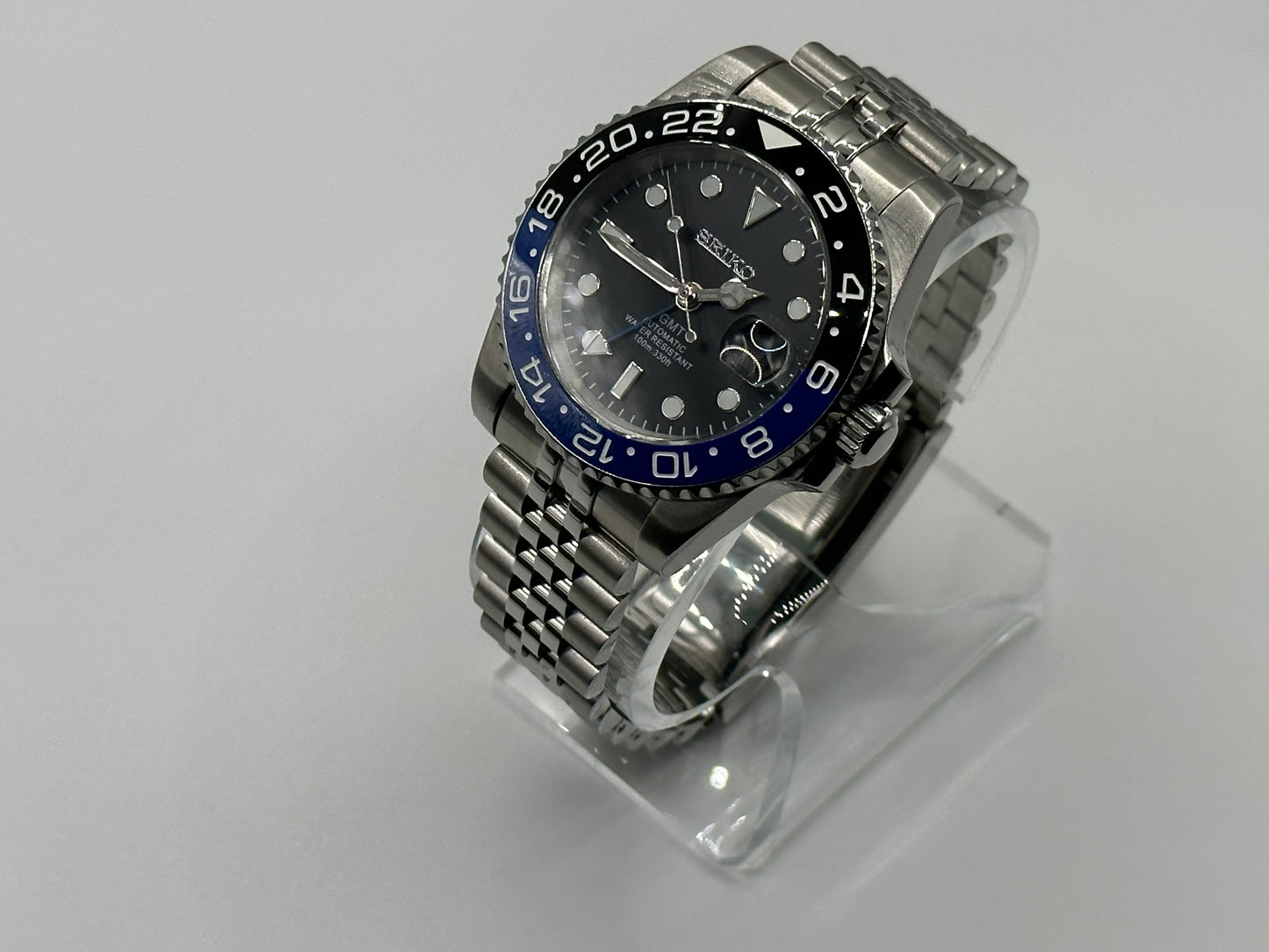 Custom Seiko "Batgirl" GMT